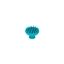 Picture of Freedog Ergo Silicone Dog Brush Turquoise | Grooming